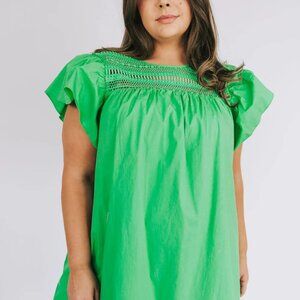 NEW One Loved Babe "Need To Change Dress" 3XL in Shamrock Green
